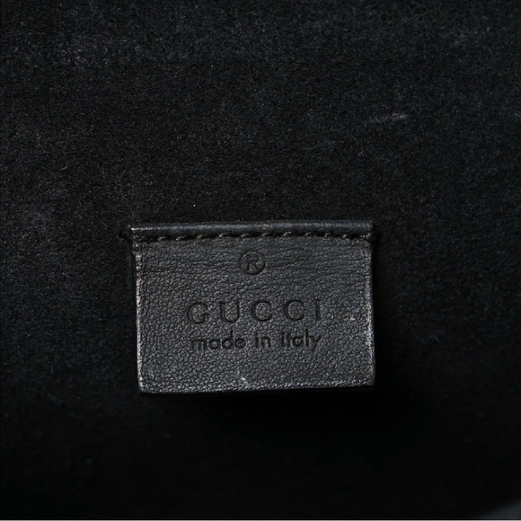 Gucci Beige and Black Monogram Crystal Dionysus Small Shoulder Bag - Picture 8 of 17
